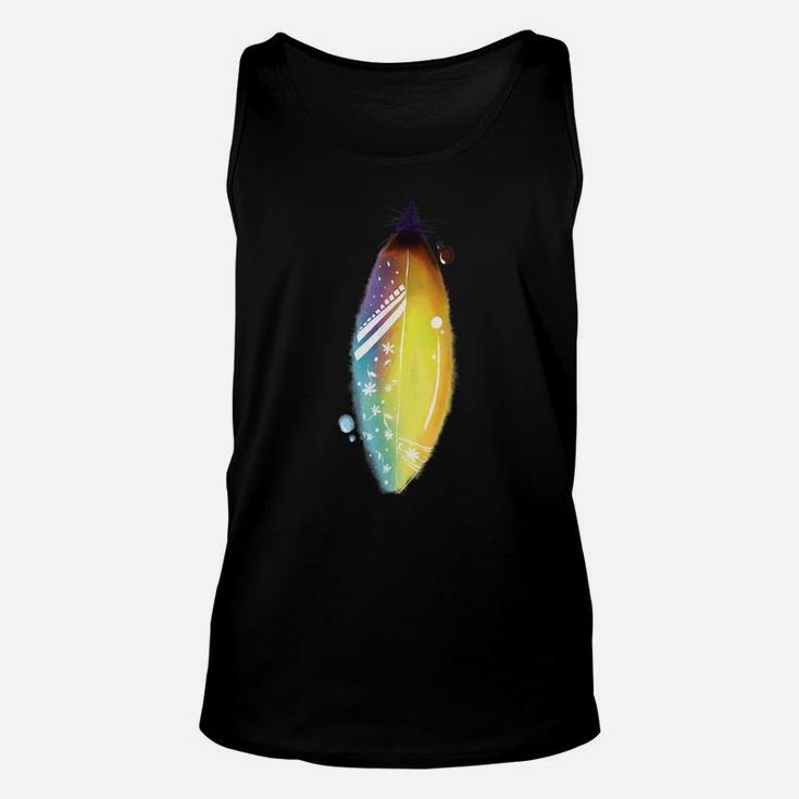 Floral Feather For Spring & Summer - Surf Beach Graphic Unisex Tank Top