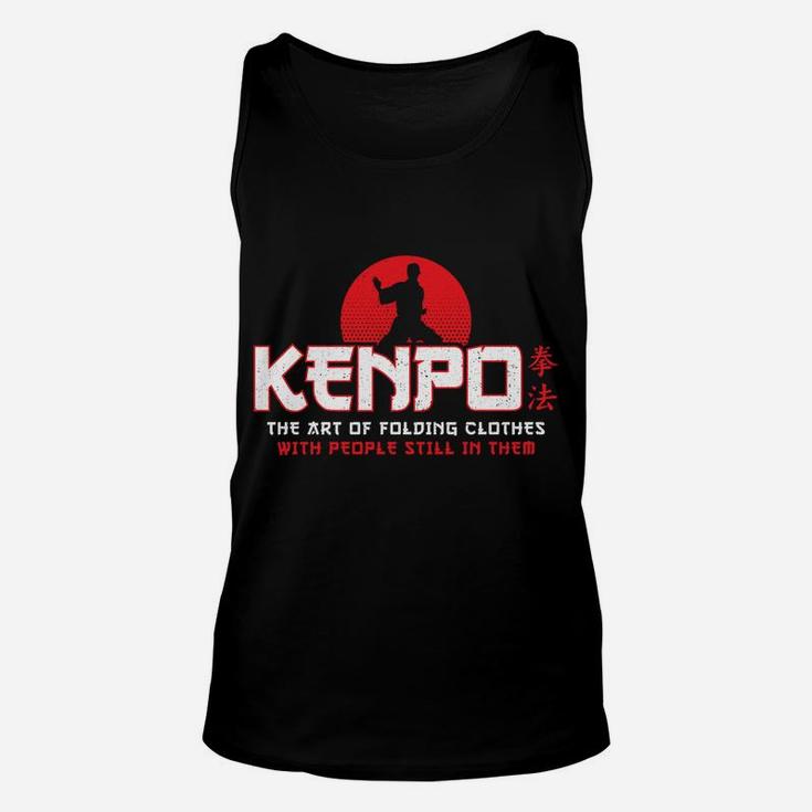 Folding Clothes - American Kenpo Karate - Karateka Gift Unisex Tank Top