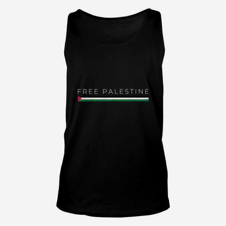 Free Palestine Flag Unisex Tank Top