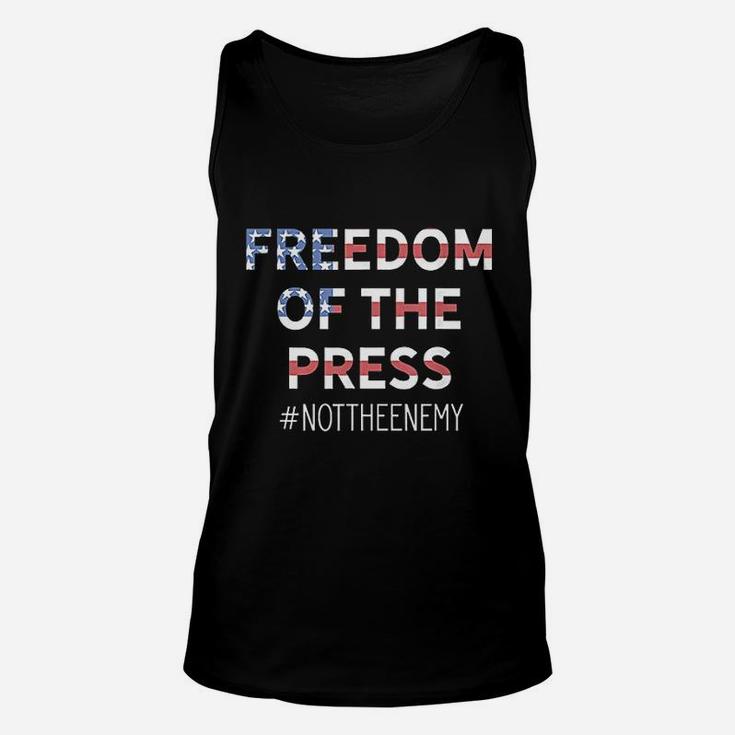 Freedom Of The Press Not The Enemy Unisex Tank Top