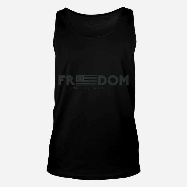 Freedom United States Cool Army Veteran Day Gift Tee Unisex Tank Top