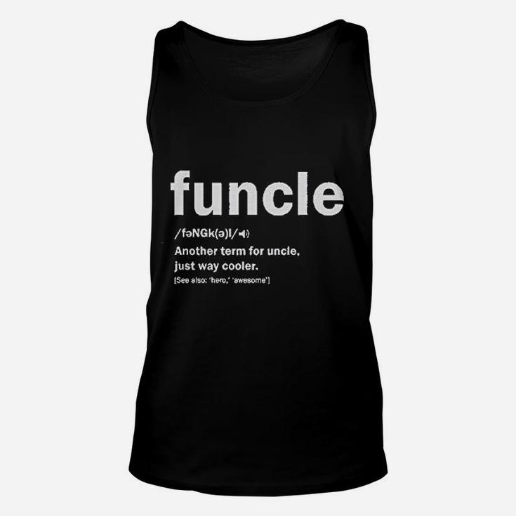 Funcle Definition Unisex Tank Top