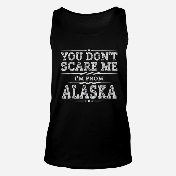 Funny Alaska Home Last Frontier State Of Alaska Gift Unisex Tank Top