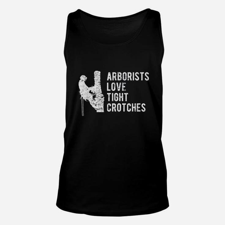 Funny Arborist  Father Day Tree Climber Gift Unisex Tank Top