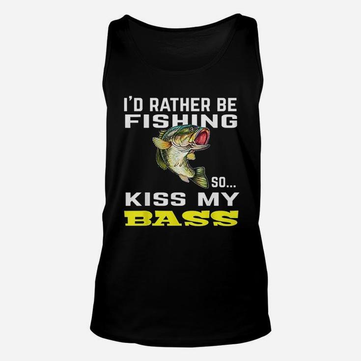 Funny Bass Lake Fishing For Fishing Loving Fisherman Unisex Tank Top