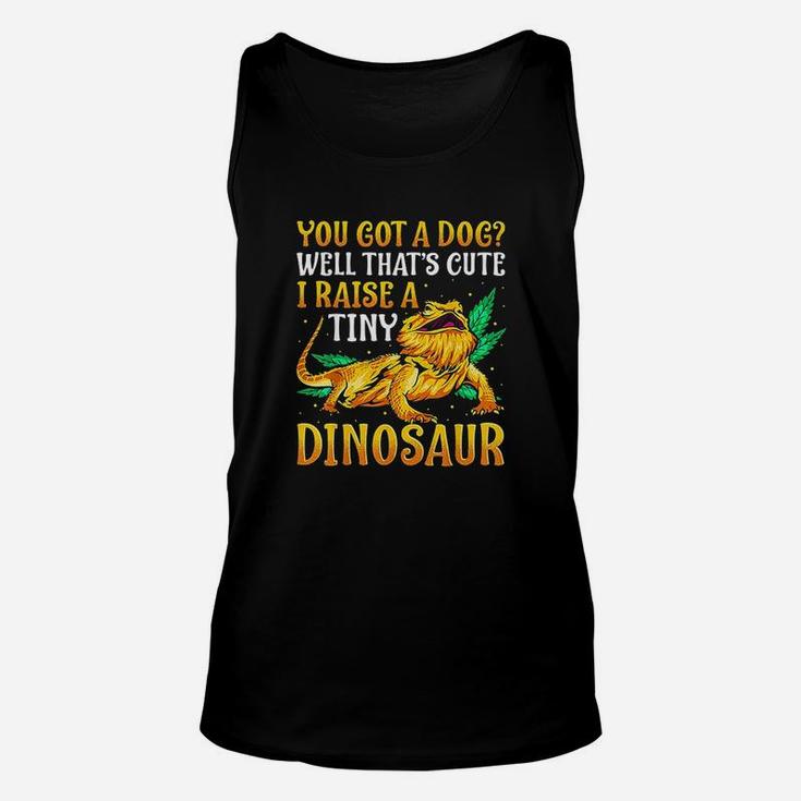 Funny Bearded Dragon Pet Reptile Lizard Lover Gifts Unisex Tank Top