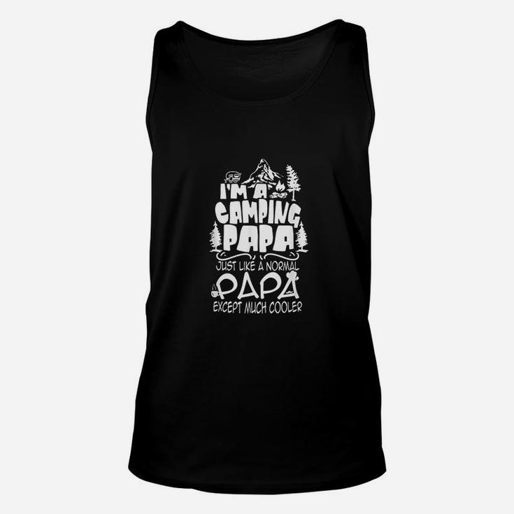 Funny Camping Clothes Campfire Im A Camping Papa Unisex Tank Top