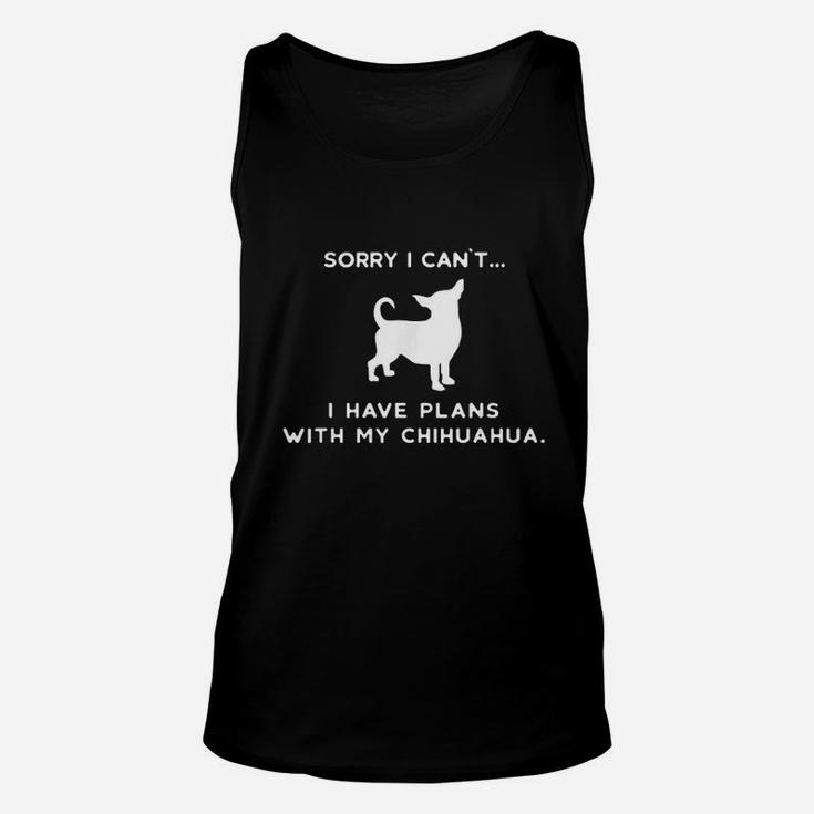 Funny Chihuahua Dog Dogs Lover Friends Unisex Tank Top