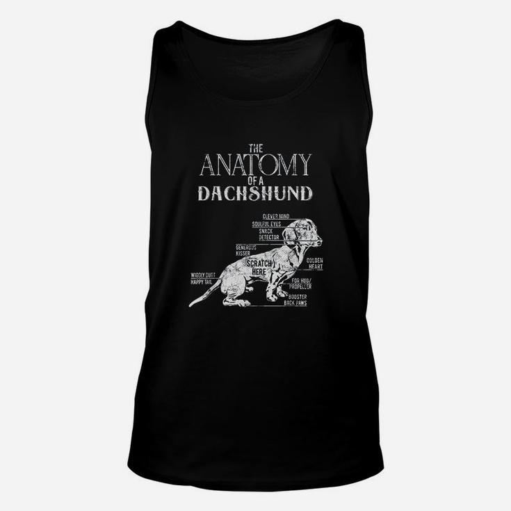 Funny Dachshund Design Outfit Dog Lover Gifts Unisex Tank Top