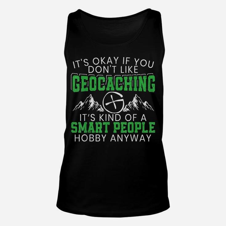 Funny Geocaching Outdoor Activity Treasure Hunting Gps Unisex Tank Top