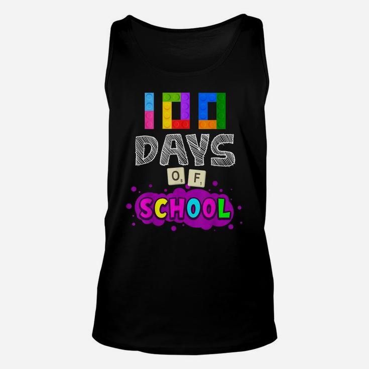 Funny Happy 100Th Day Of School Y'all Students Teachers Gift Unisex Tank Top