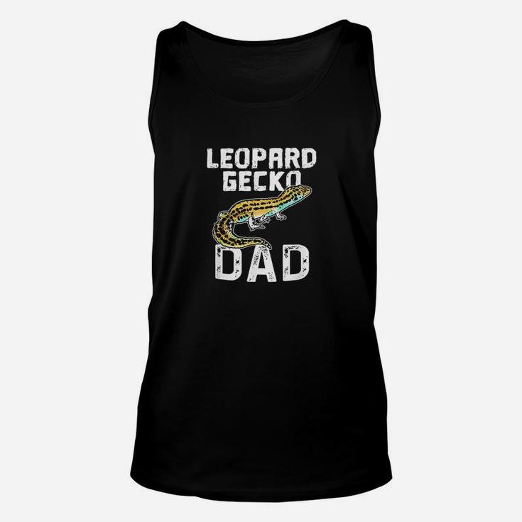 Funny Leopard Gecko Graphic Lizard Lover Reptile Dad Gift Unisex Tank Top