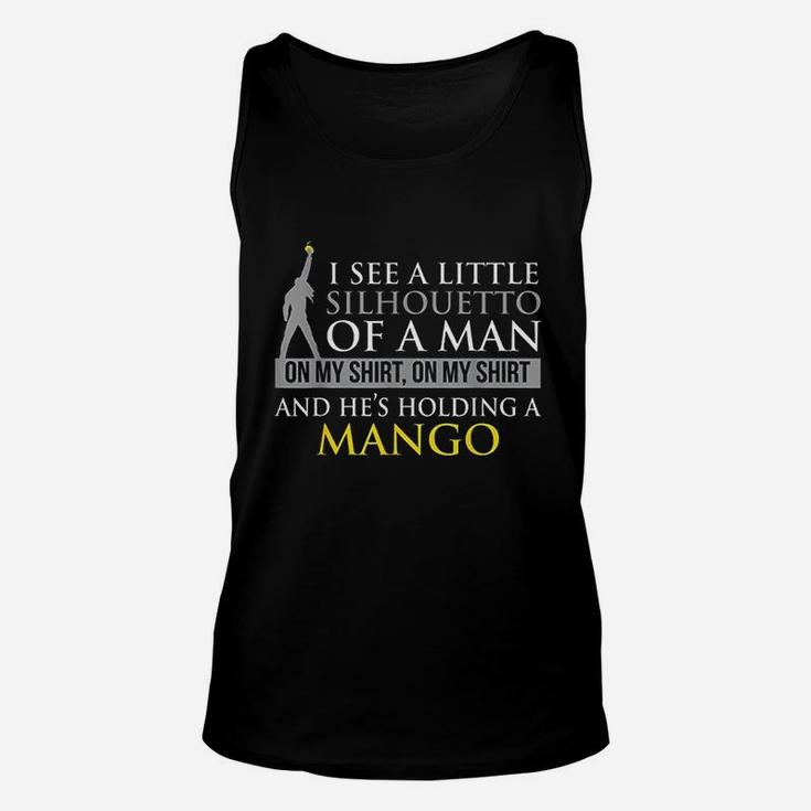 Funny Misheard Lyrics I See A Little Silhouetto Of A Man Unisex Tank Top