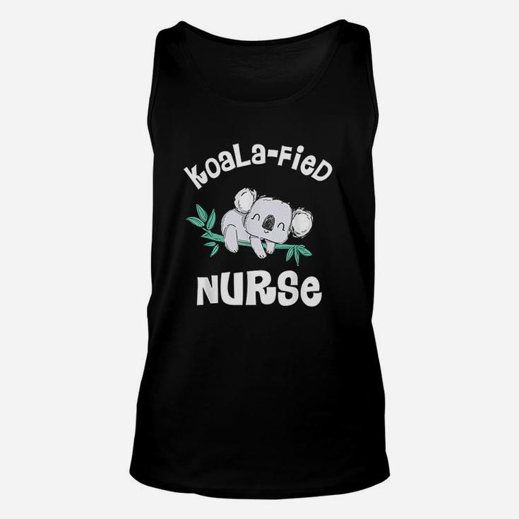 Funny Nurse Qualified Nurse Rn Lpn Gift Koalafied Unisex Tank Top