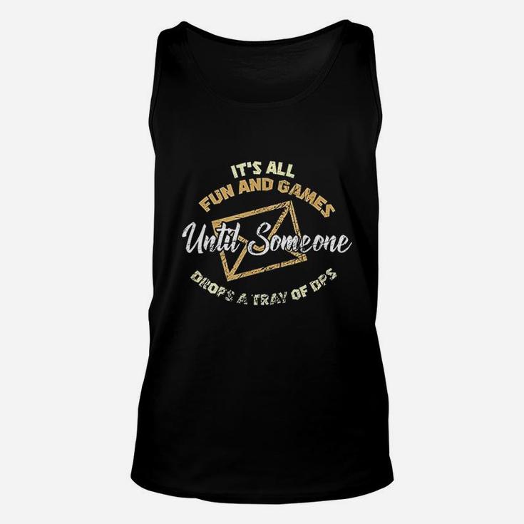 Funny Postal Worker Outfit For A Mailman Unisex Tank Top