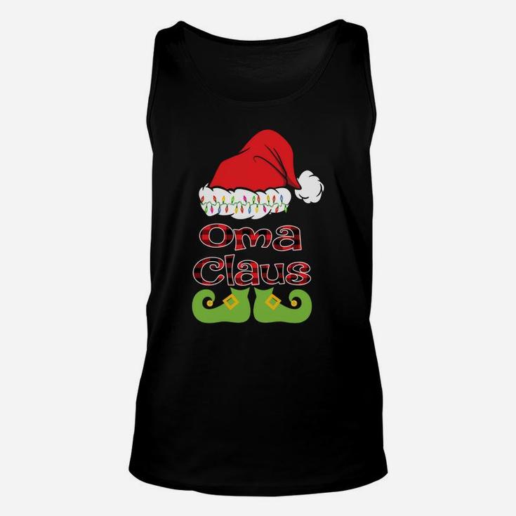 Funny Santa Oma Claus Christmas Matching Family Sweatshirt Unisex Tank Top