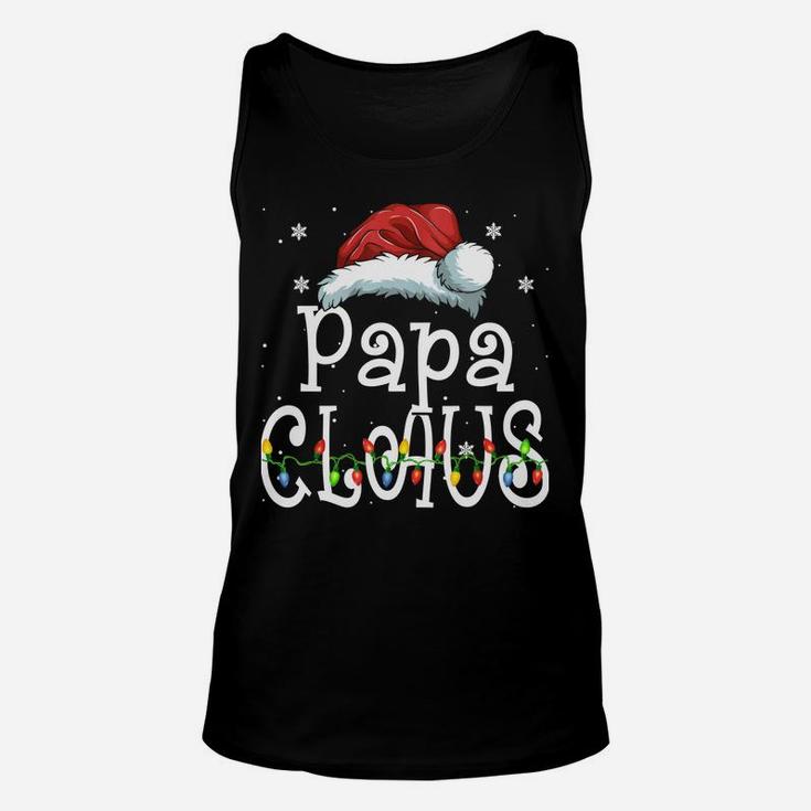 Funny Santa Papa Claus Christmas Family Gifts Sweatshirt Unisex Tank Top