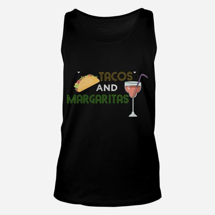 Funny Tacos And Margaritas Unisex Tank Top