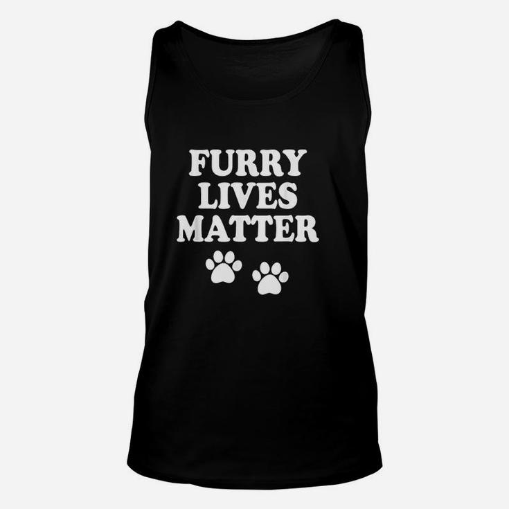 Furry Pets Dog Cat Unisex Tank Top