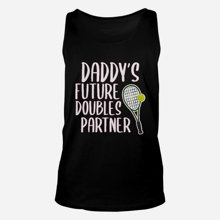 Future Doubles Partner Tennis Daddy Unisex Tank Top