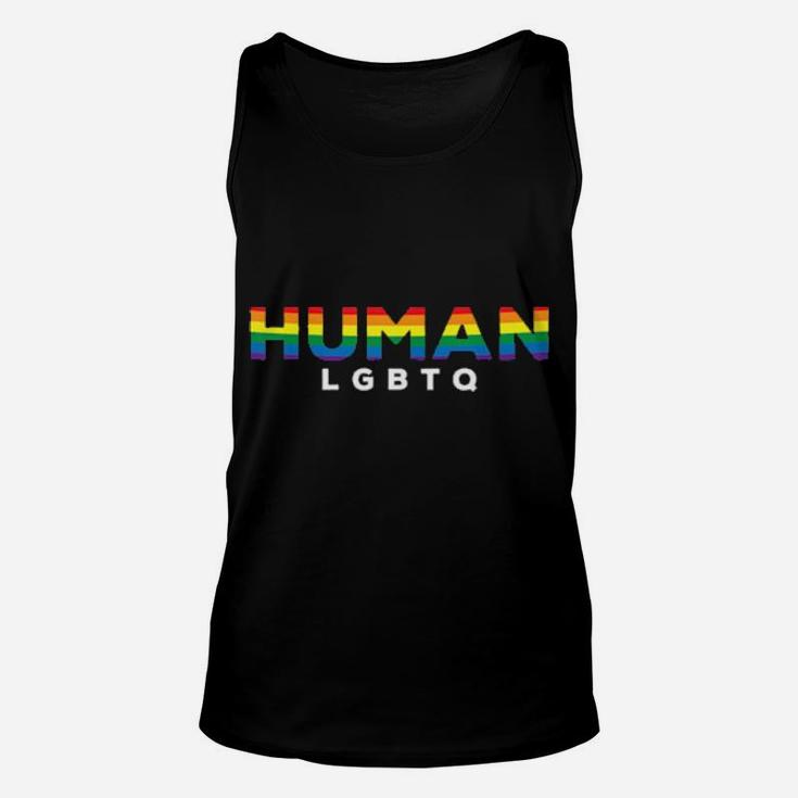 Gay Rainbow Pride Coming Out Unisex Tank Top