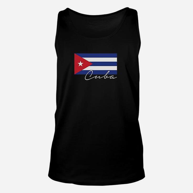 Gbond Apparel Cuba Flag T Unisex Tank Top