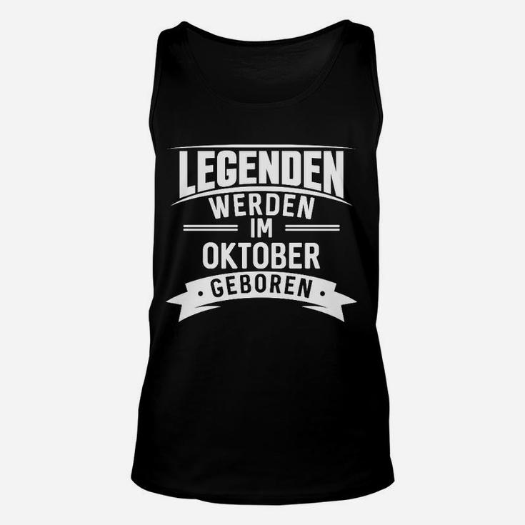 Geboren Oktober Geburtstag Geburt TankTop