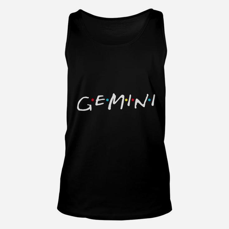 Gemini Zodiac  Birthday Gifts For Women Horoscope Gemini Sign Unisex Tank Top