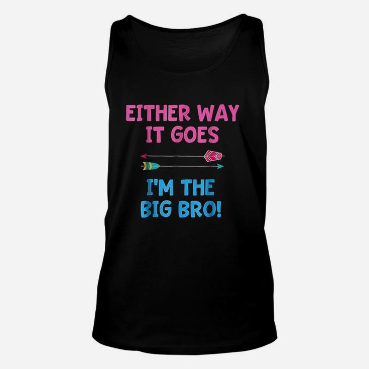 Gender Reveal Big Brother Announcement Unisex Tank Top