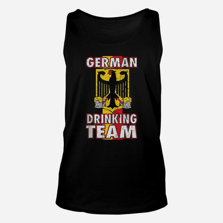 German Drinking Team Germany Flag Funny Oktoberfest Gift Unisex Tank Top