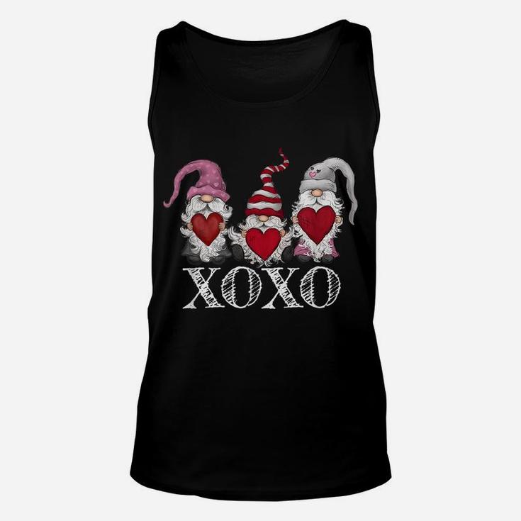 Gift For Women Valentine Gnome Valentines Day Gnome Teacher Unisex Tank Top