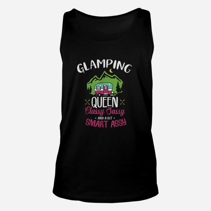 Glamping Queen Classy Sassy Smart Camping Rv Gift Unisex Tank Top