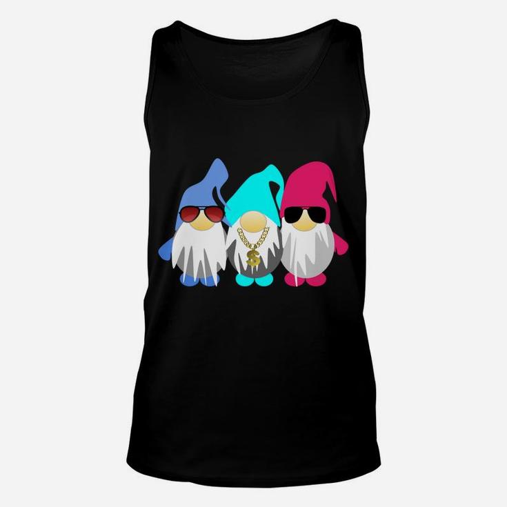 Gnome Hoodie Gnome Gift Chillin With My Gnomies Mythical Unisex Tank Top