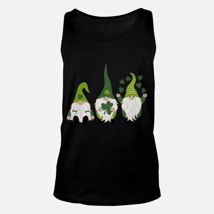 Gnome Leprechaun Tomte Green Gnomes St Patrick's Day Sweatshirt Unisex Tank Top