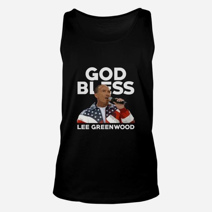 God Bless Lee Greenwood Country Music Singer Usa Legend Unisex Tank Top God Bless Lee Greenwood Country Music Singer Usa Legend Unisex Tank Top