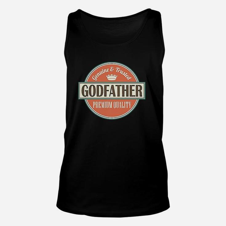 Godfather Fathers Day Vintage Unisex Tank Top