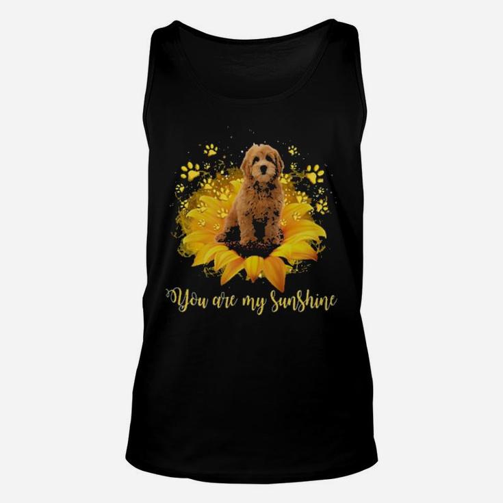 Goldendoodle You Are My Sunshine Unisex Tank Top