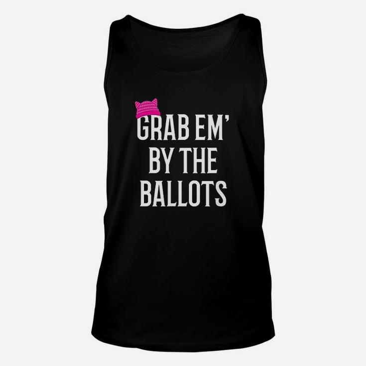 Grab Em By The Ballots Unisex Tank Top