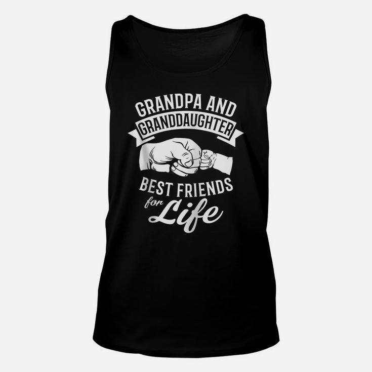 Grandpa And Granddaughter - Best Friends For Life Zip Hoodie Unisex Tank Top