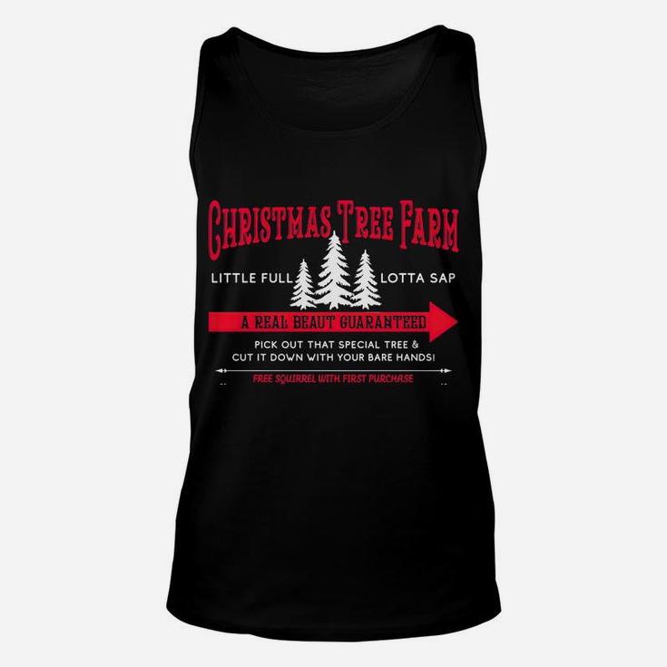 GrisWold's &Co Christmas Tree Farm Funny Xmas Vacation Sweatshirt Unisex Tank Top