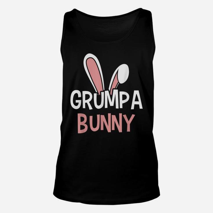 Grumpa Bunny Matching Family Grandpa Easter Day Unisex Tank Top