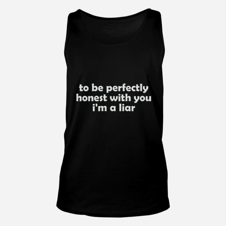 Guacamole To Be Perfectly Honest Im A Liar Unisex Tank Top