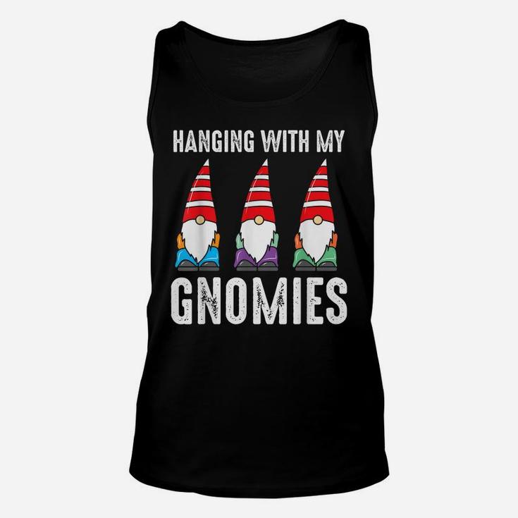 Hanging With My Gnomies - Seasoned Horticulturist Unisex Tank Top