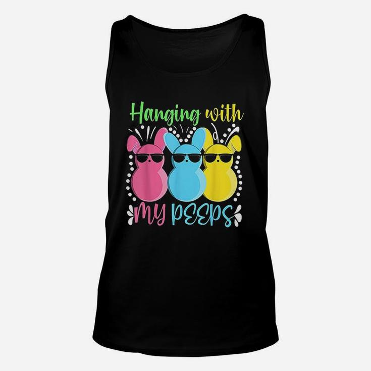 Hanging With My Peeps Unisex Tank Top