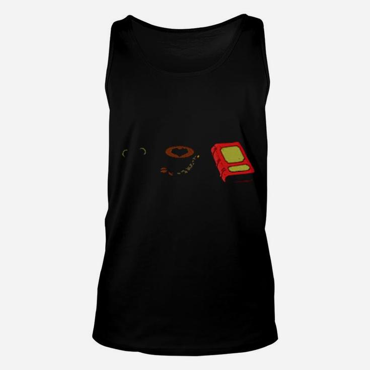 Happiness-Is-Cat-Hair-A-Warm-Cup-The-Scent-Of-Old-Books Sweater Unisex Tank Top