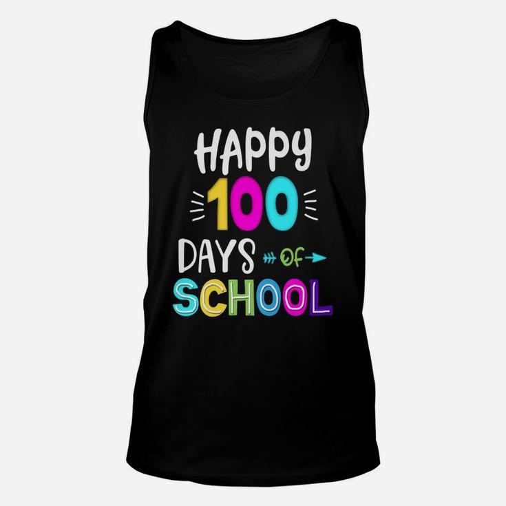 Happy 100 Days Of School Pre-K 1St Grade Teacher Outfit Unisex Tank Top