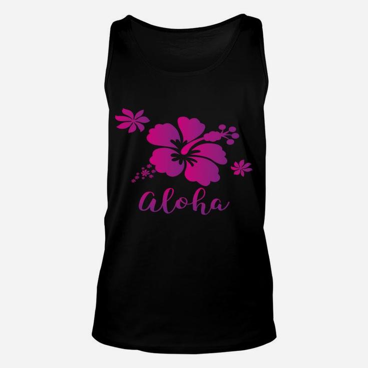 Hawaiian Islands Hibiscus Flower Aloha Lei Day T Shirt Unisex Tank Top