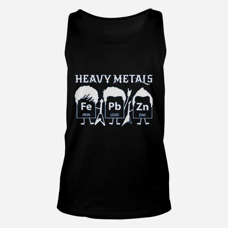 Heavy Metals Periodic Table Elements Printed Unisex Tank Top