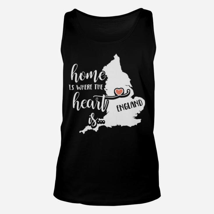 Home Is Where The Heart Is Unisex Tank Top