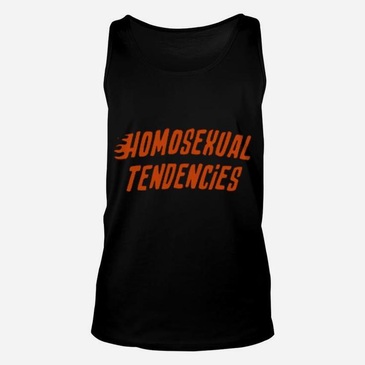 Homosexual Tendencies Unisex Tank Top